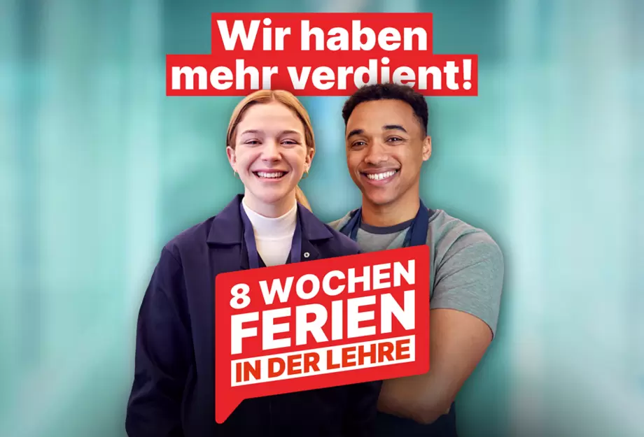 #SnippetNews: Schweiz: Lernende fordern 8 Wochen Ferien in der Lehre