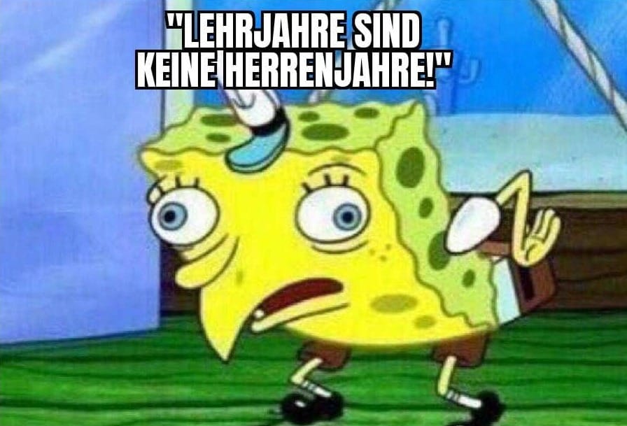 Worst Case Beispiele in der Ausbildung Teil 1 - reddit.com/r/Azubis/