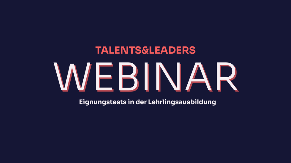 Best-Practice Webinar mit Mario Derntl - Eignungstests in der Lehrlingsausbildung